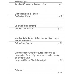 Modernités architecturales : insdiciplinarités